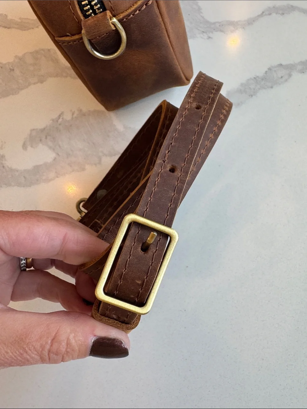 Portland Leather Goods Grace Doctor Bag mini small size